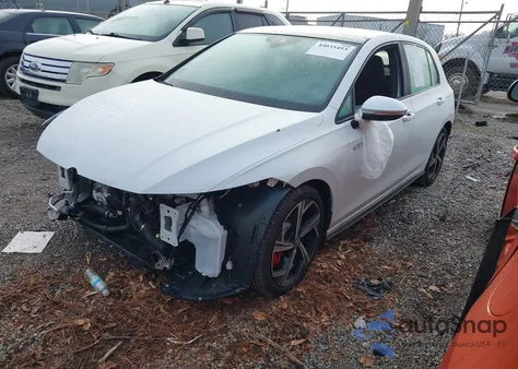 2025 Volkswagen Golf Gti 2.0T Se from USA, damaged, VIN WVWSA7CD4SW235563